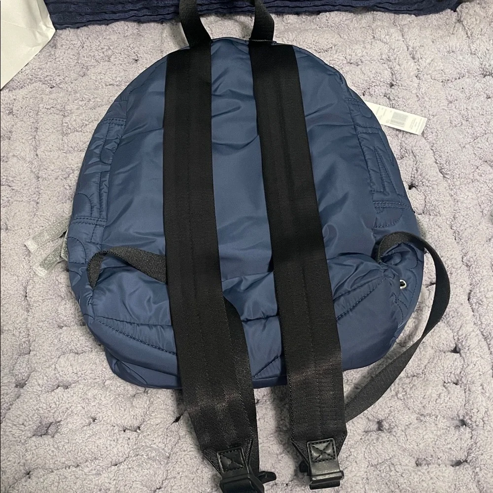 Marc Jacobs Navy Quilted Backpack